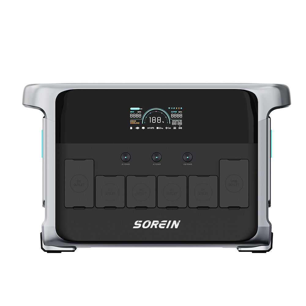 Sorein P2400 2400W 2160Wh Lifepo4 Portable Power Station